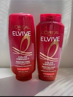 L'Oreal Elvive Color Vibrancy Shampoo & Conditioner - Red